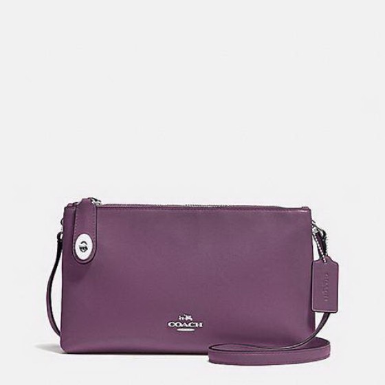 2025 Authentic Coach Purple Clutches Handbags